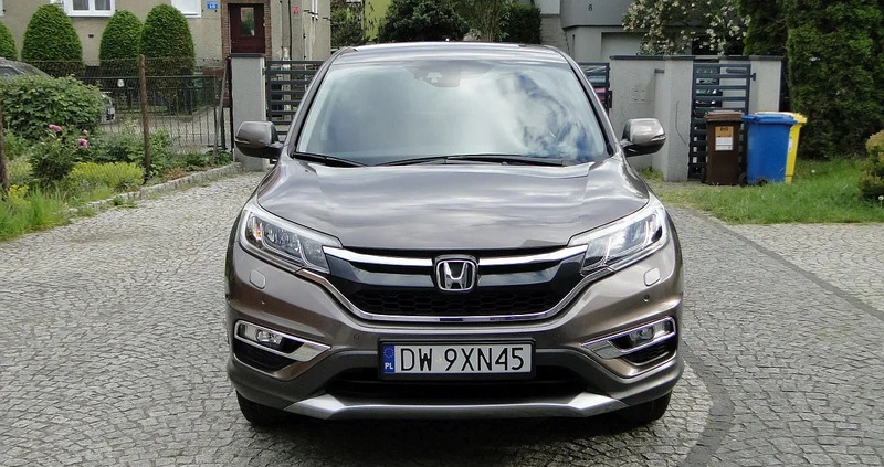 Honda CR-V cena 69500 przebieg: 203000, rok produkcji 2017 z Wrocław małe 631